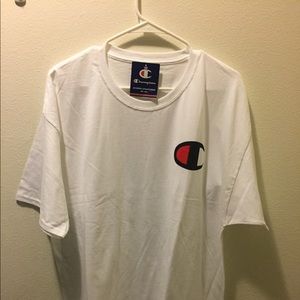 Men’s Champion White T-Shirt